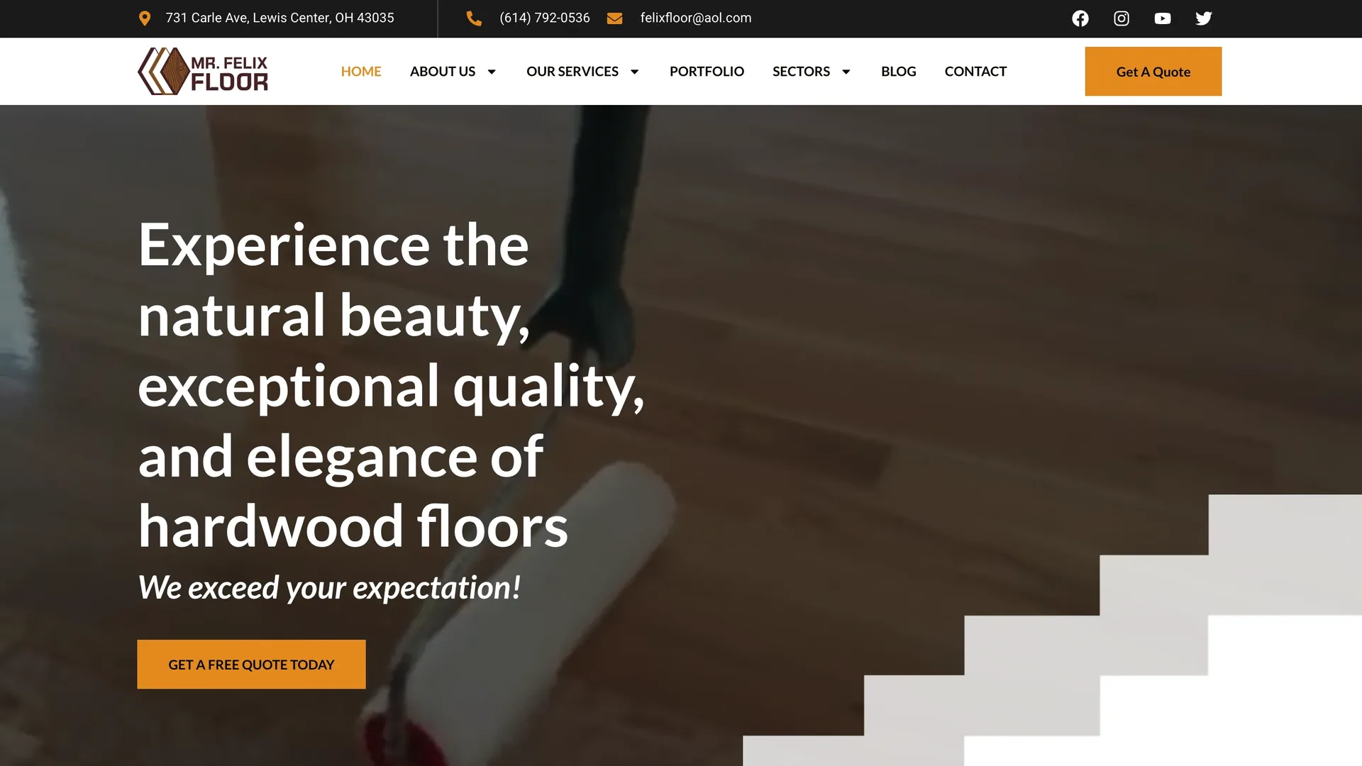 MrFelixFloor Header Design